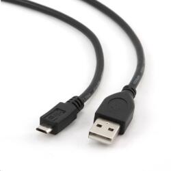 Gembird Cablexpert USB 2.0 --> micro-USB 10cm, fekete (CCP-MUSB2-AMBM-0.1M) (CCP-MUSB2-AMBM-0.1M) (CCP-MUSB2-AMBM-0.1M)