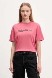 Karl Lagerfeld Jeans tricou pentru femei, din bumbac PPYA-TSD03Y_32X (A1W17005)