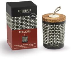 Estéban lumânare aromată Teck & Tonka 180 g 99KK-SIU0A4_MLC (TET.078)
