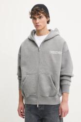 Purple Brand hanorac de bumbac HWT FLEECE ZIP FRONT HOODY PPYA-BLM0DK_90X (P460.HHGG125)
