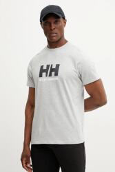 Helly Hansen tricou din bumbac HH LOGO PPYA-TSM1AG_09X (54596)