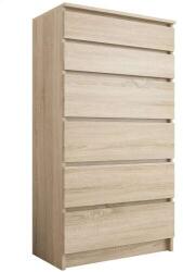  Komód 6 Fiókos R6 - Sonoma