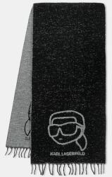 Karl Lagerfeld eșarfă cu lână IKON 99KK-SAD074_99X (A4W33051)