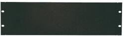 LogiLink 19" Blank Panel, solid, 4U, black (PN104B)