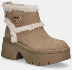 Guess cizme de iarnă BRIDGETE 9BYA-OBD2LG_80X (FLFBRD.ESU10.NATU)