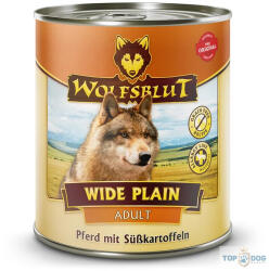 Wolfsblut Wide Plain Adult Lóhús Édesburgonyával Konzerv nedves kutyatáp 800 g - topdogmarket