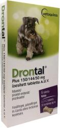 Drontal Plus, comprimate antiparazitare pentru câini (6 comprimate / 1 blister) - okosgazdi - 98,10 RON