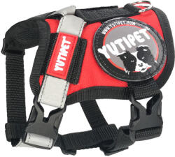 MONTANA DOG RnD ham de siguranță pentru câini (Roşu) (XXS; Circumferința pieptului: 31-36 cm, Circumferința gâtului: 25-29 cm)