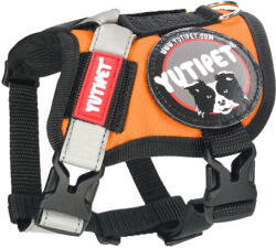 MONTANA DOG RnD ham de siguranță pentru câini (Portocaliu) (XXS; Circumferința pieptului: 31-36 cm, Circumferința gâtului: 25-29 cm)