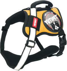 MONTANA DOG RnD ham de siguranță pentru câini (Galben) (M2; Circumferința pieptului: 60-75 cm, Circumferința gâtului: 50-70 cm)