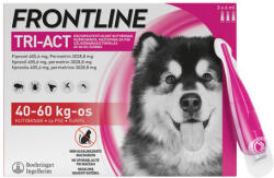 Frontline Tri-Act Spot On câini XL (40-60 kg | 3 pipete)