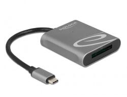Delock 91741 XQD 2.0 memóriakártyákhoz USB Type-C kártyaolvasó (91741) (91741)