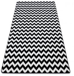 My carpet company My Carpet Company Sketch F561 Krém/Fekete- Cikcakk 240x330 cm Szőnyeg