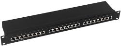 LogiLink Cat. 6 Patch Panel 24-Port 19" STP, black, EconLinie (NP0055)