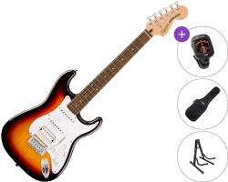 Squier Affinity Series Stratocaster Junior HSS LRL Basic SET 3-Color Sunburst Chitară electrică