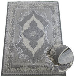 Berfin Allianz 6302 Szürke 60x100 cm Szőnyeg