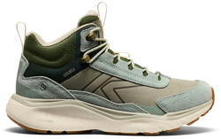 KEEN Încălțăminte outdoor pentru femei Leiki Leather Mid WP Iceberg Green/Brze Green US 9