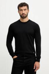 Liu Jo gyapjú pulóver könnyű, fekete, QXX068. MA27P - fekete XL