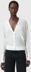 AllSaints gyapjú kardigán HONOR - fehér L