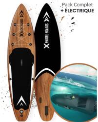 X Paddle Boards Elektromos SUP deszka E-Natural 348 x 82 x 15 cm