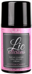 Sensuva Orális krém Lic-o-licious - Cotton Candy, 50 ml