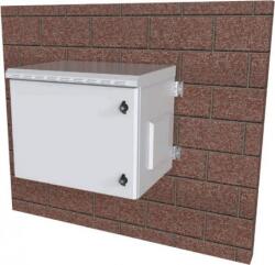 TECHLY I-CASE IP55-1245 állvány 12U Falra szerelhető állvány Szürke (364866) (364866)