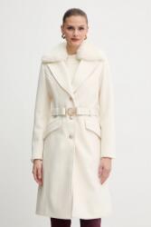 GUESS kabát gyapjú keverékből NEW PATRICE bézs, W5BL25 W2672 - bézs S - answear - 102 990 Ft
