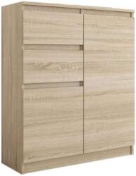  Komód 2 Fiók 2 Ajtó S2 - Sonoma