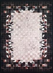 My carpet company kft My Carpet Company Porte 2054 Fekete 160x220 cm Vékony Modern Szőnyeg