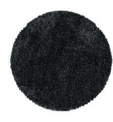 My carpet company kft My Carpet Company Fluffy 3500 Anthrazit 200x200 Kör Szőnyeg