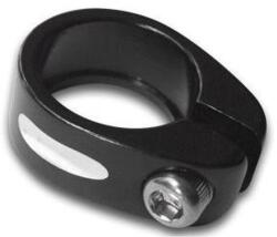 Spyral Robust csavaros nyeregcső bilincs, 31, 8 mm, alumínium, fekete