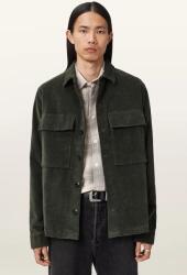 AllSaints ing HAWKER galléros, fekete, regular, M017SD - zöld S