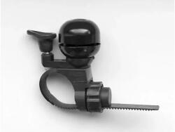 Spyral Street réz csengő, 30 mm, fekete színű