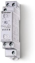 Finder Időrelé többfunkciós UNI. 24-240V AC/DC 8A 1CO váltóérintkező (805102400000) (80.51. 0.240. 0000) (805102400000)