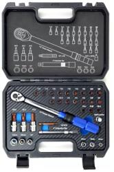 Spyral nyomatékkulcs készlet, 5-25 Nm, 1/4 colos fejjel, 32 részes