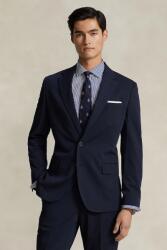 Ralph Lauren blézer gyapjú keverékből sötétkék, 715921717 - sötétkék 52