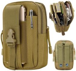  Katonai taktikai deréktáska, bézs (v14392_B)