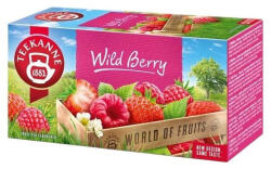 TEEKANNE World of Fruits Wild Berry eper-málna gyümölcstea (20x2, 25g) 20db