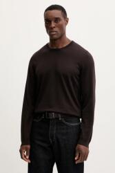 HUGO BOSS gyapjú pulóver - barna M
