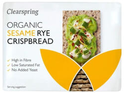 Clearspring Bio Rozs Ropogós kenyér Szezámos 200g