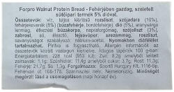 Forpro CarbControl LowCarb fehérje kenyér dióval 250g