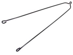 Csepel sárvédő kiegészítő rögzítő pálca 28-as kerékpárhoz, nagy lyukú, fekete, 1db