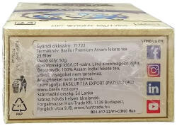 BASILUR premium assam fekete tea 50g