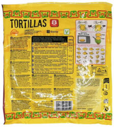 Zanuy teljes kiőrlésű búza tortilla 320g