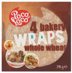 Poco Loco teljes kiőrlésű lágy tortilla 245g - herbaline