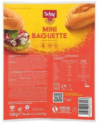 Schär gluténmentes elősütött mini bagett (2x75g) 2db