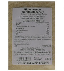 BiOrganik Naturmind gluténmentes sörélesztő pehely 300g