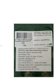 MlesnA soursop ízesítésű zöld tea 100g