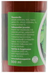Bálint Cseppek Bálint Csemegék Mentás alma szörp 500ml