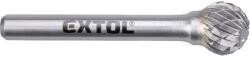 Extol keményfém turbómaró (rotormaró), gömb alakú, 12 mm átmérőjű/ 6 mm szárú, keresztfogazás (8703735) - sipibolt